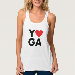 CAMISETA CON TIRANTES AMOR DE LA YOGA