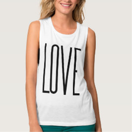 Camiseta Con Tirantes Amor Guay - Diseño gráfico Minimalista