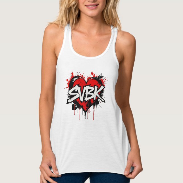 CAMISETA CON TIRANTES AMOR SVBK - OFICIAL DE SILVERBCKK TTV (Anverso)