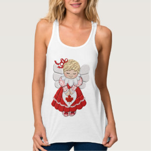 Camiseta Con Tirantes Ángel canadiense