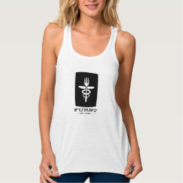 Camiseta Con Tirantes Aniversario de Furst 50.o - negro de las mujeres