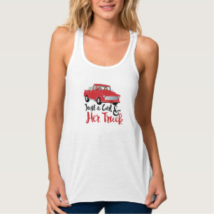 Camiseta Con Tirantes Apenas un chica y su camión