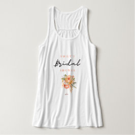 Camiseta Con Tirantes Aperol Spritz Floral Bridal Shower