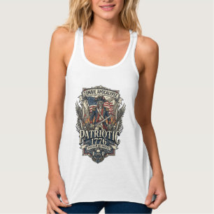 Camiseta Con Tirantes Apocalipsis Zombie Patriota General Zombie Patriot