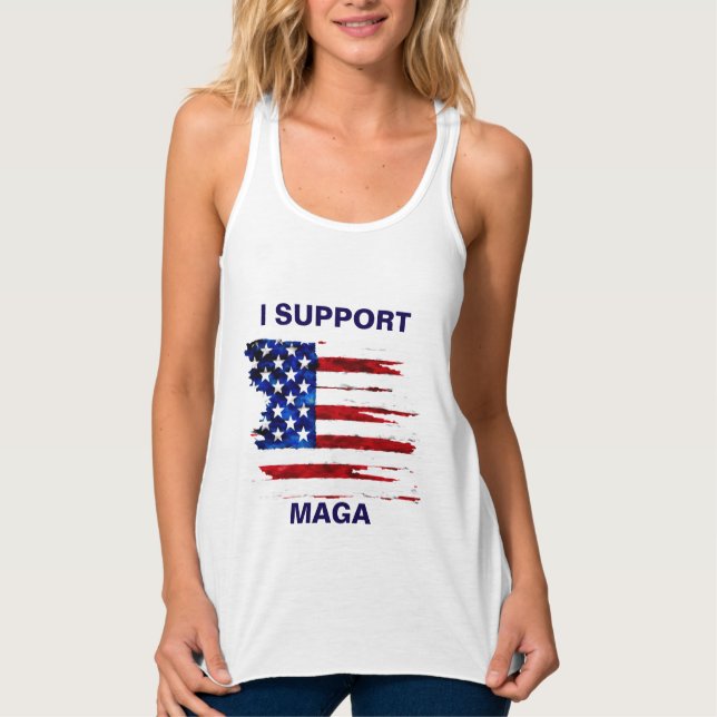 CAMISETA CON TIRANTES APOYO A MAGA (Anverso)