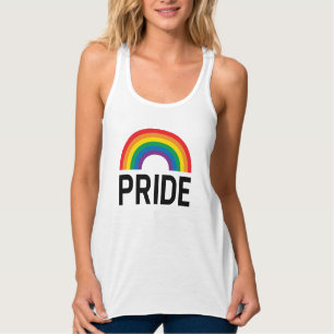 Camiseta Con Tirantes Arcoiris circular