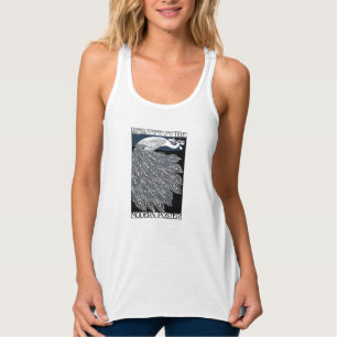 Camiseta Con Tirantes Art Nouveau azul de Peacock