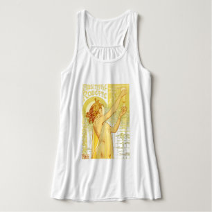 Camiseta Con Tirantes Arte de cartel vintage de Absinthe