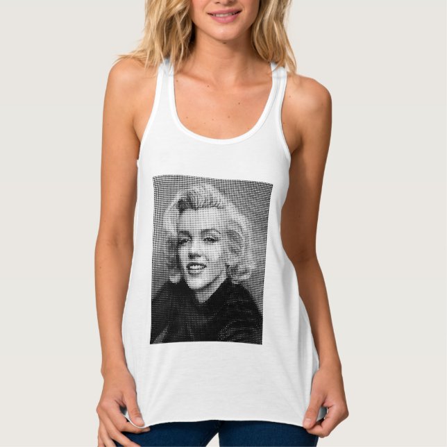 Camiseta Con Tirantes Arte pop Marilyn (Anverso)