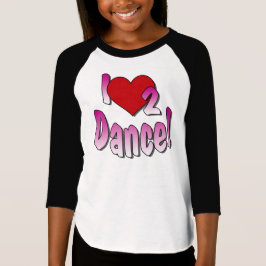 Camiseta Con Tirantes Bailarina, me encanta bailar, bailar