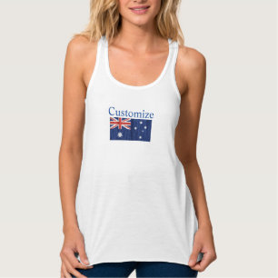 Camiseta Con Tirantes Bandera australiana Thunder_Cove