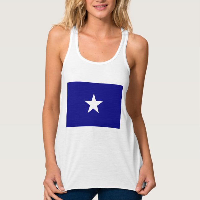 Camiseta Con Tirantes Bandera azul Bonnie (Anverso)