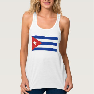 Camiseta Con Tirantes  Bandera de Cuba - Bandera de Cuba 