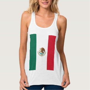 Camiseta Con Tirantes Bandera de México