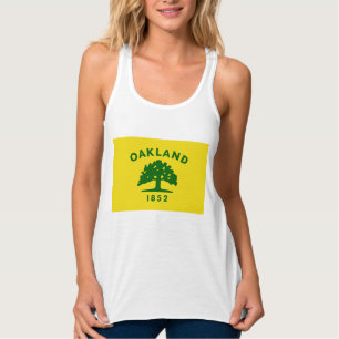 Camiseta Con Tirantes Bandera de Oakland (California)