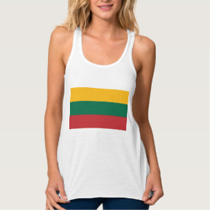 Camiseta Con Tirantes Bandera lituana
