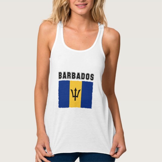 CAMISETA CON TIRANTES BARBADOS (Anverso)