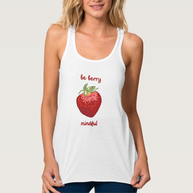 Camiseta Con Tirantes Be Berry Mindful (Anverso)