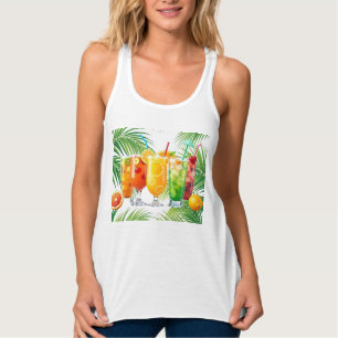 Camiseta Con Tirantes Bebidas de Verano