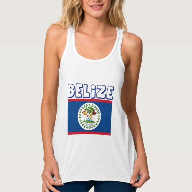 Camiseta Con Tirantes Belice (Anverso)