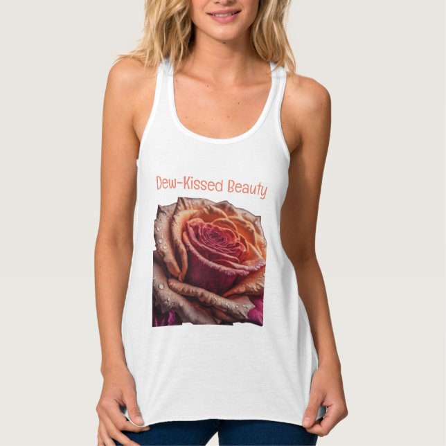 Camiseta Con Tirantes Belleza besada (Anverso)