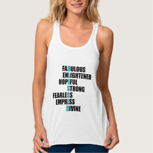 Camiseta Con Tirantes Bendición - Afirmación