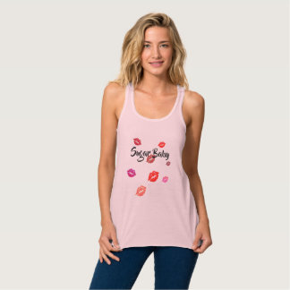 Camiseta Con Tirantes BESOS del bebé del azúcar MÁS EXTRAORDINARIAMENTE