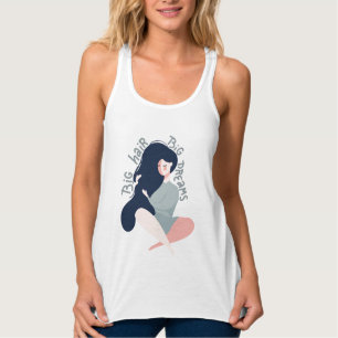 Camiseta Con Tirantes Big Hair Big Dreams