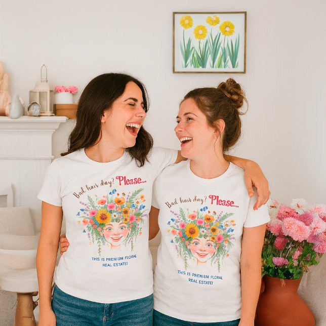 Camiseta Con Tirantes Botánico Día del Pelo Malo Gracioso Inmobiliario F (Subido por el creador)
