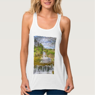 Camiseta Con Tirantes Branson Fall Creek Stream