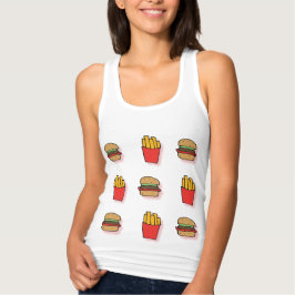 Camiseta Con Tirantes Burger & Fries