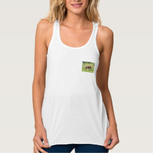 Camiseta Con Tirantes Caballo de Breton en un campo en Bretaña