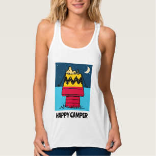 Camiseta Con Tirantes Cacahuetes   Media y media camping Woodstock