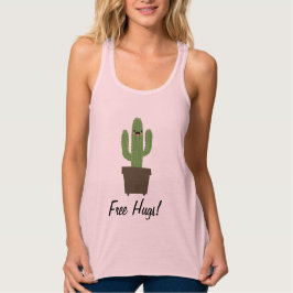 Camiseta Con Tirantes Cactus Free Hugs | Shirt