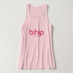 Camiseta Con Tirantes cadera rosa b