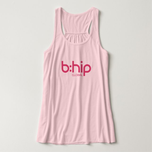 Camiseta Con Tirantes cadera rosa b (Diseño del anverso)