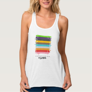Camiseta Con Tirantes Caja fuerte conmigo el tanque de Racerback de las