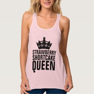 CAMISETA CON TIRANTES CAMISAS DE LA REINA DE STRAWBERRY SHORTCAKE