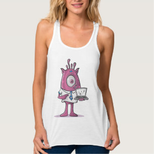Camiseta Con Tirantes Camiseta de tirantes suelta de espalda cruzada de 