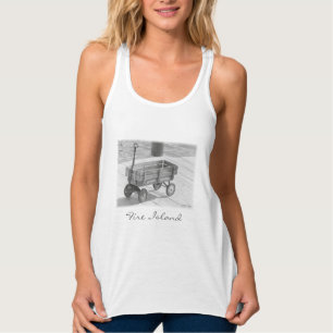 Camiseta Con Tirantes Camiseta sin mangas de tirantes 'Fire Island Wagon