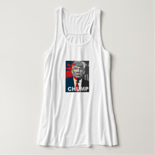 Camiseta Con Tirantes Campaña contra Trump   Tanque muscular de Chump