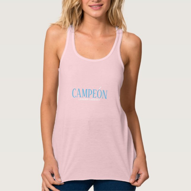 CAMISETA CON TIRANTES CAMPEÓN (Anverso)