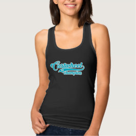 Camiseta Con Tirantes Campeón del volante