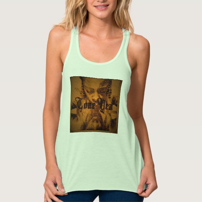 Camiseta Con Tirantes Cañón de reacercamiento de las mujeres Tone Yea (Anverso)
