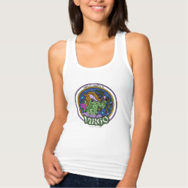 Camiseta Con Tirantes Canto de retorno delgado para mujeres virgo
