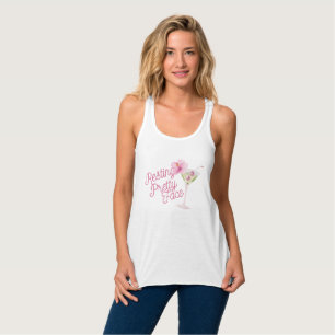 Camiseta Con Tirantes Cara Bonita en Reposo Regalo de Cócteles en la P