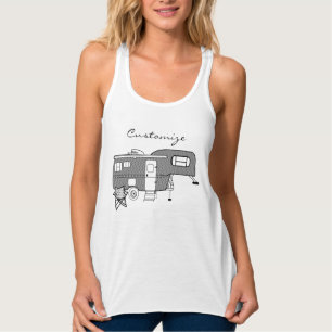 Camiseta Con Tirantes Caravana del viajero clásico Thunder_Cove Tank T