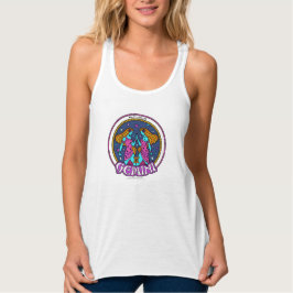 Camiseta Con Tirantes Cárcel de rebote delgado para las mujeres de Gemin
