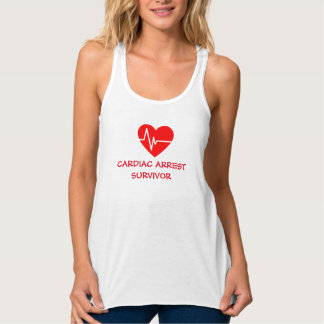 Camiseta Con Tirantes Cardiac Arrest Survivor