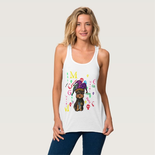 CAMISETA CON TIRANTES CARNAVAL (Anverso completo)